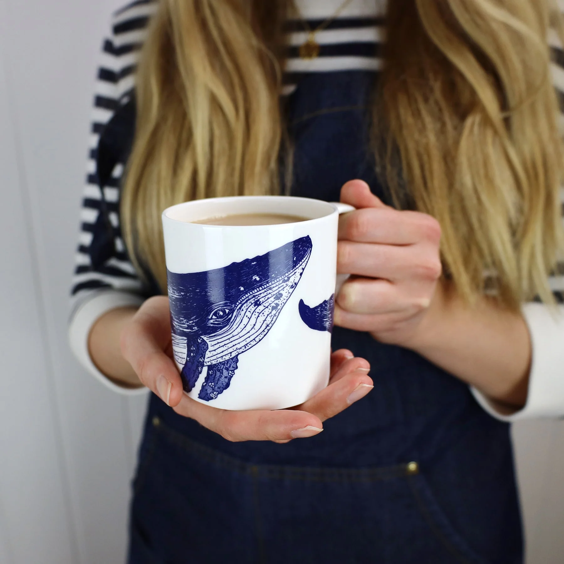 Bone China Whale Mug - Image 6