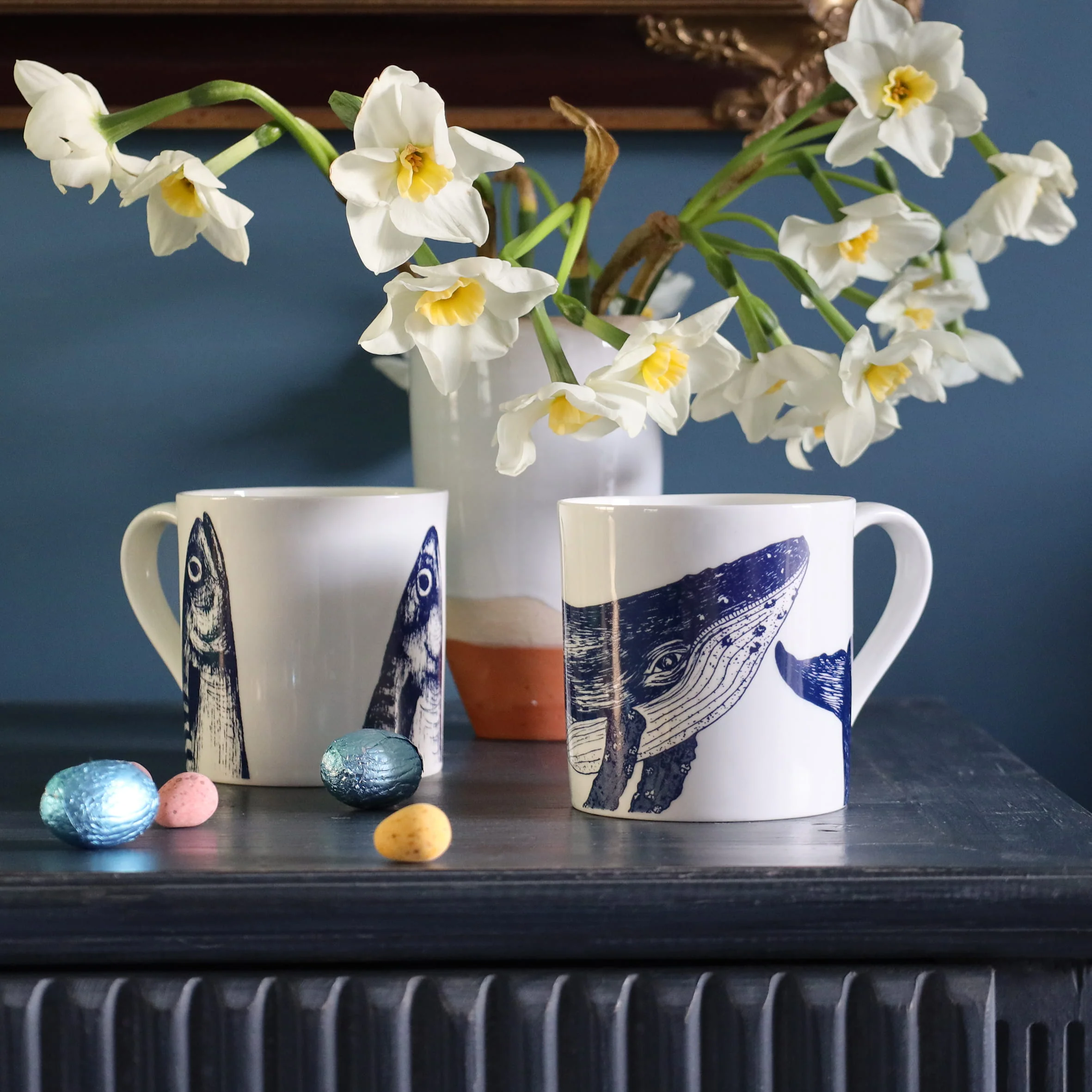 Bone China Whale Mug - Image 7