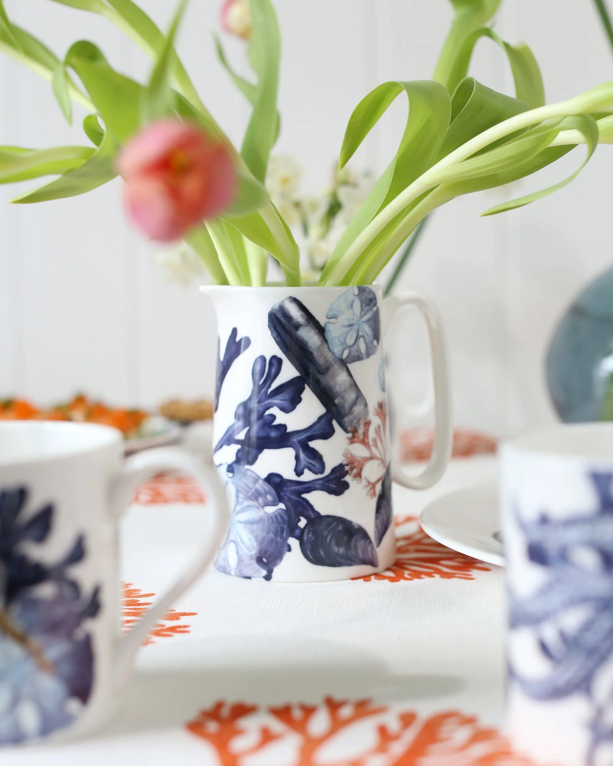 Bone China Medium Beachcomber Jug - Image 4