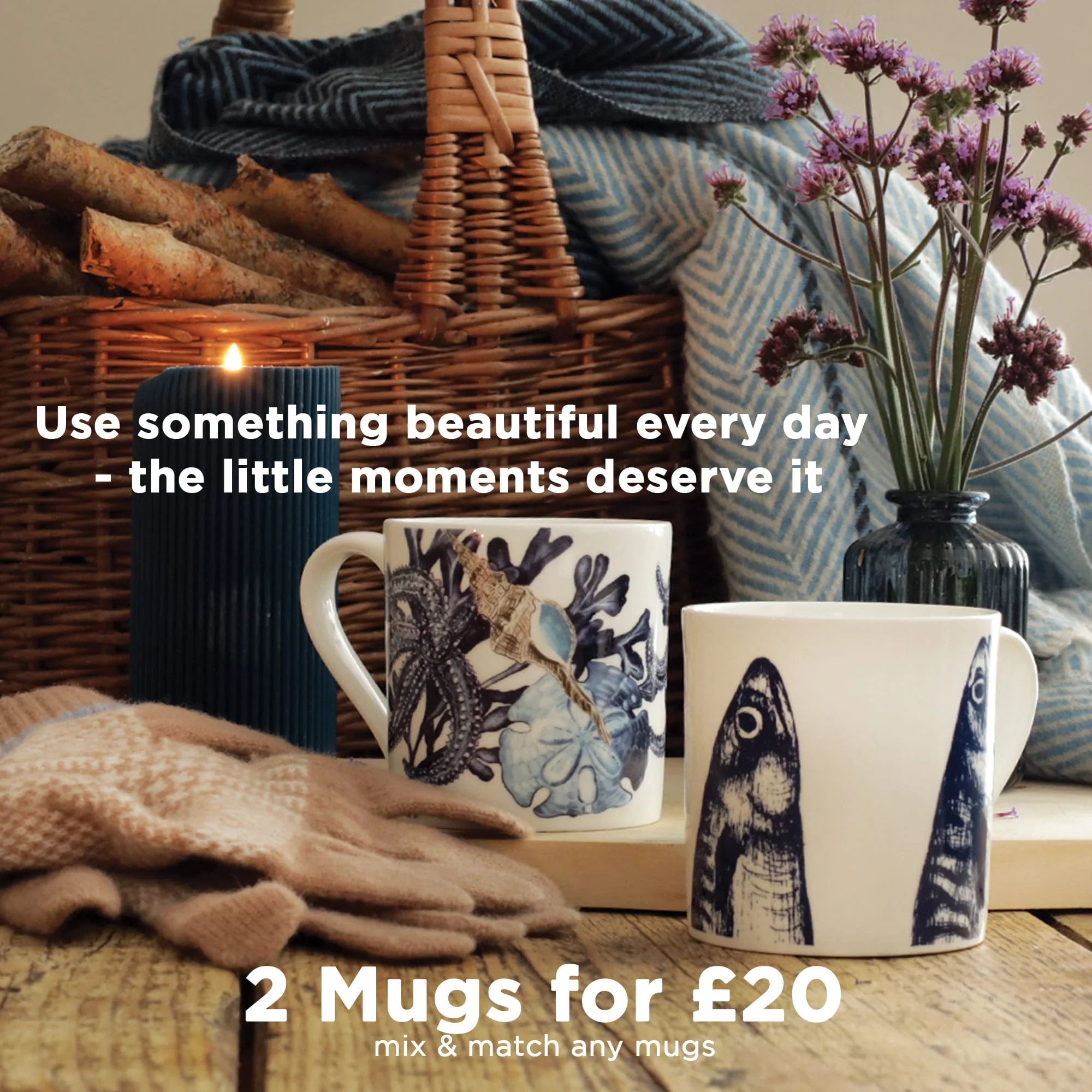Bone China Beachcomber Mug - Image 4