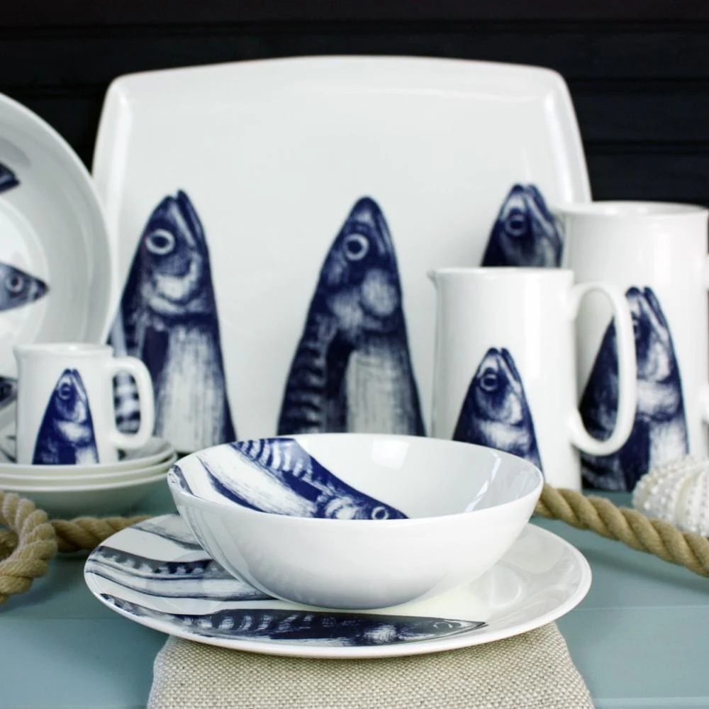 Bone China Mackerel Bowl - Image 4