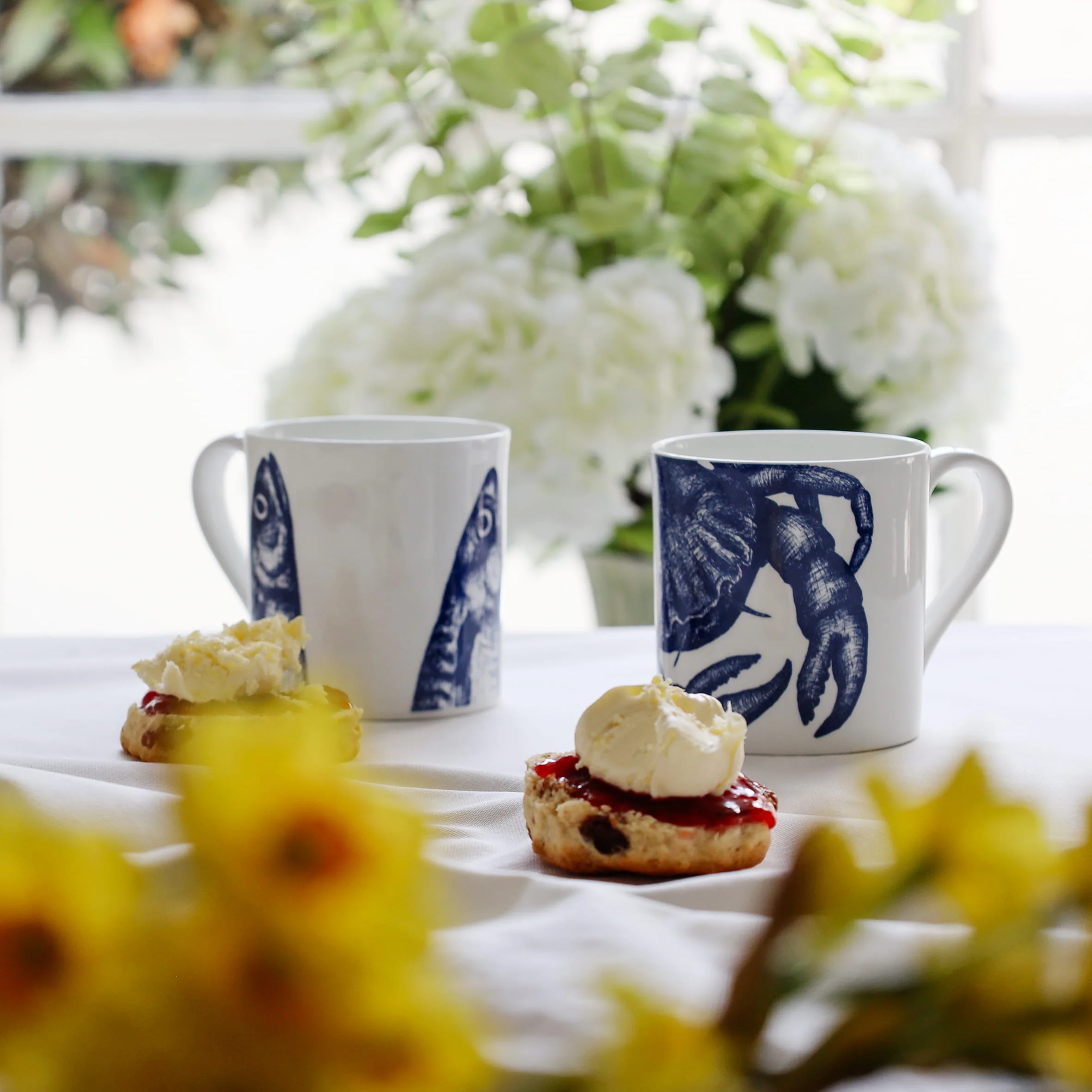 Bone China Crab Mug - Image 4