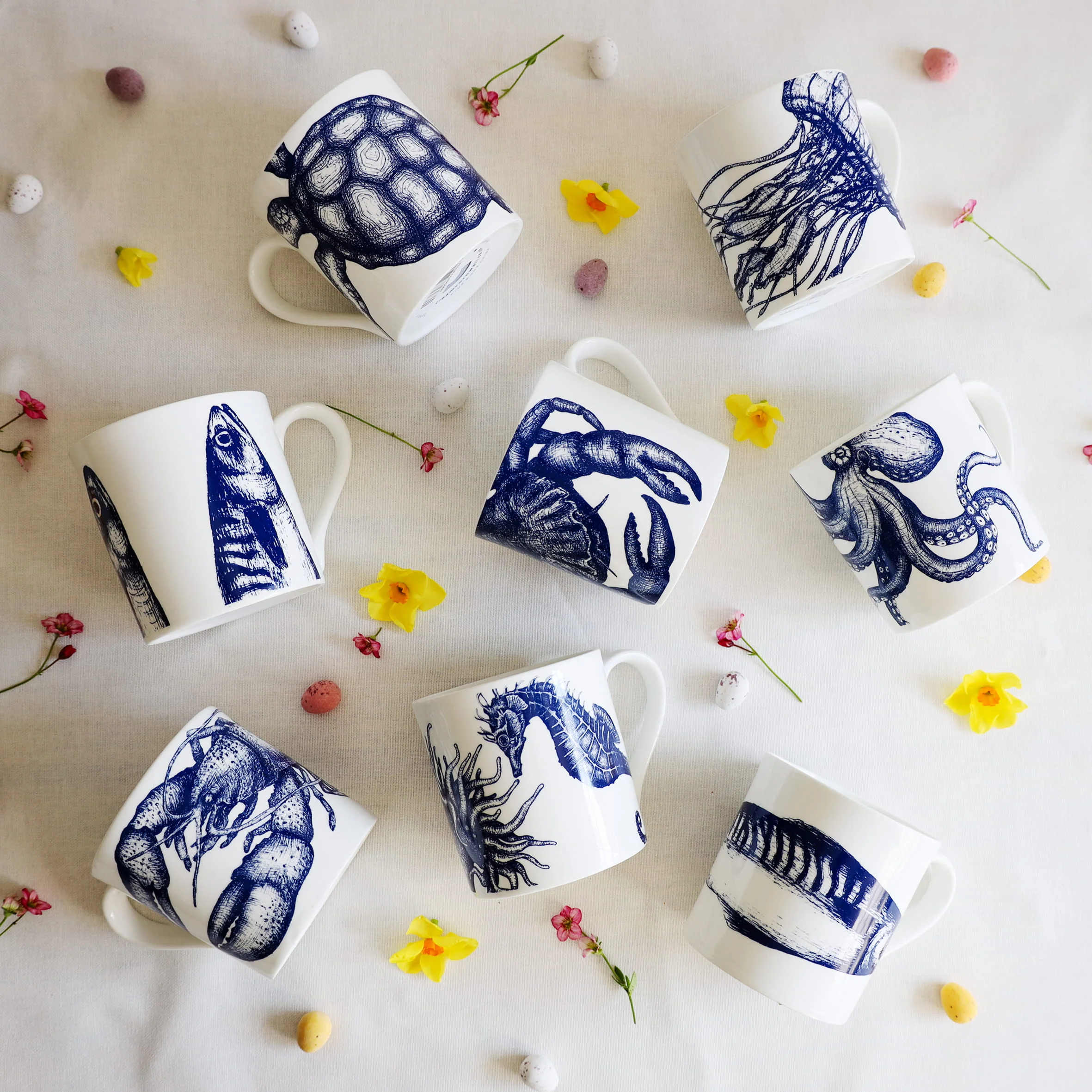 Bone China Crab Mug - Image 7