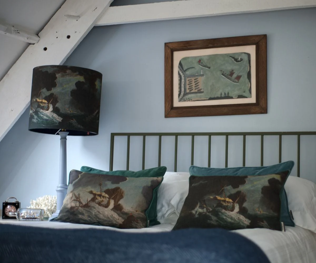 Shipwreck Night Rectangle Cushion Cover - Image 4