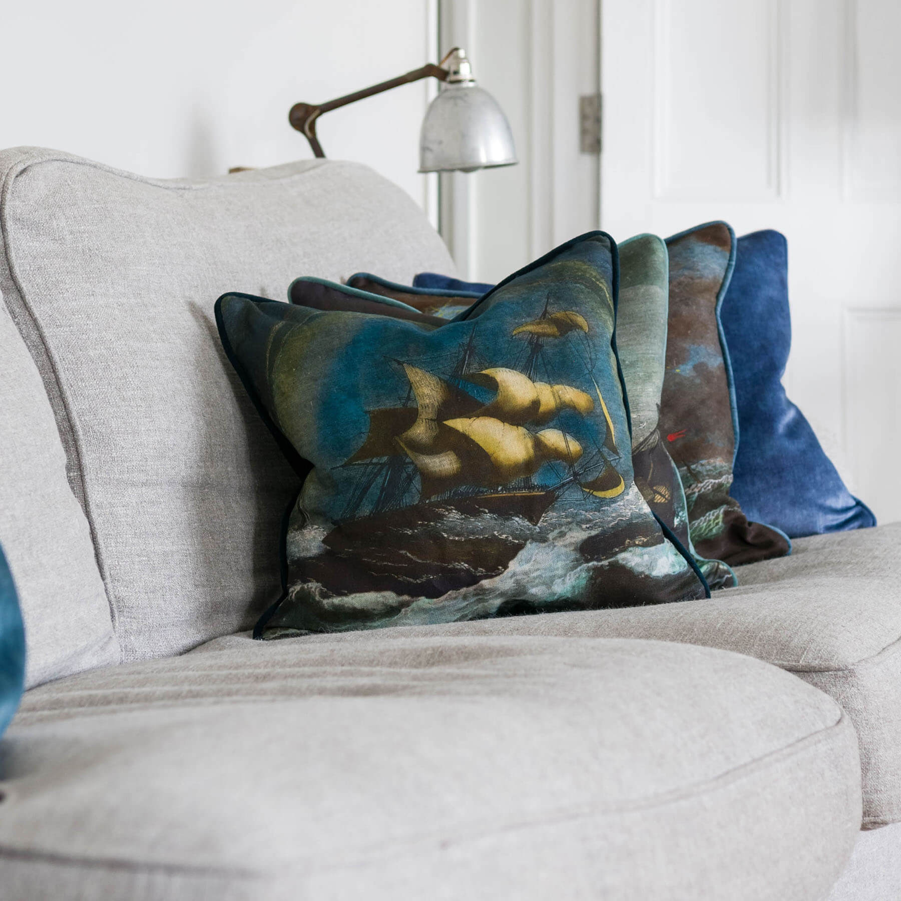 Tornado Square Cushion Cover - Image 3