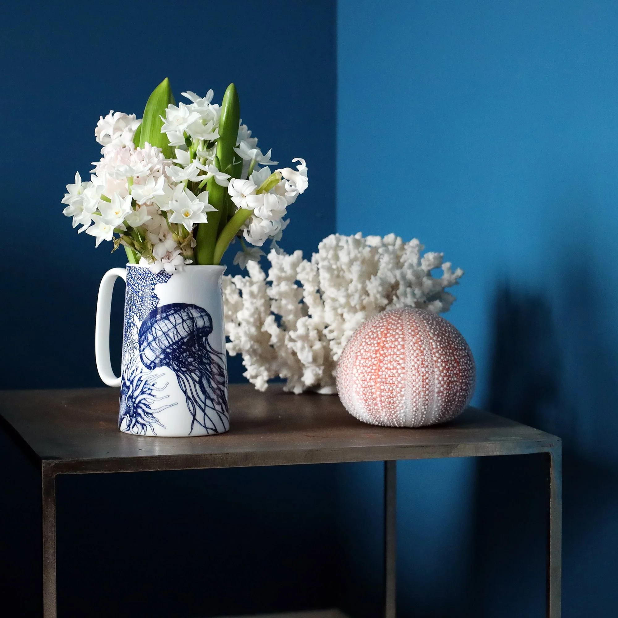 Bone China Seahorse Jug - Image 3