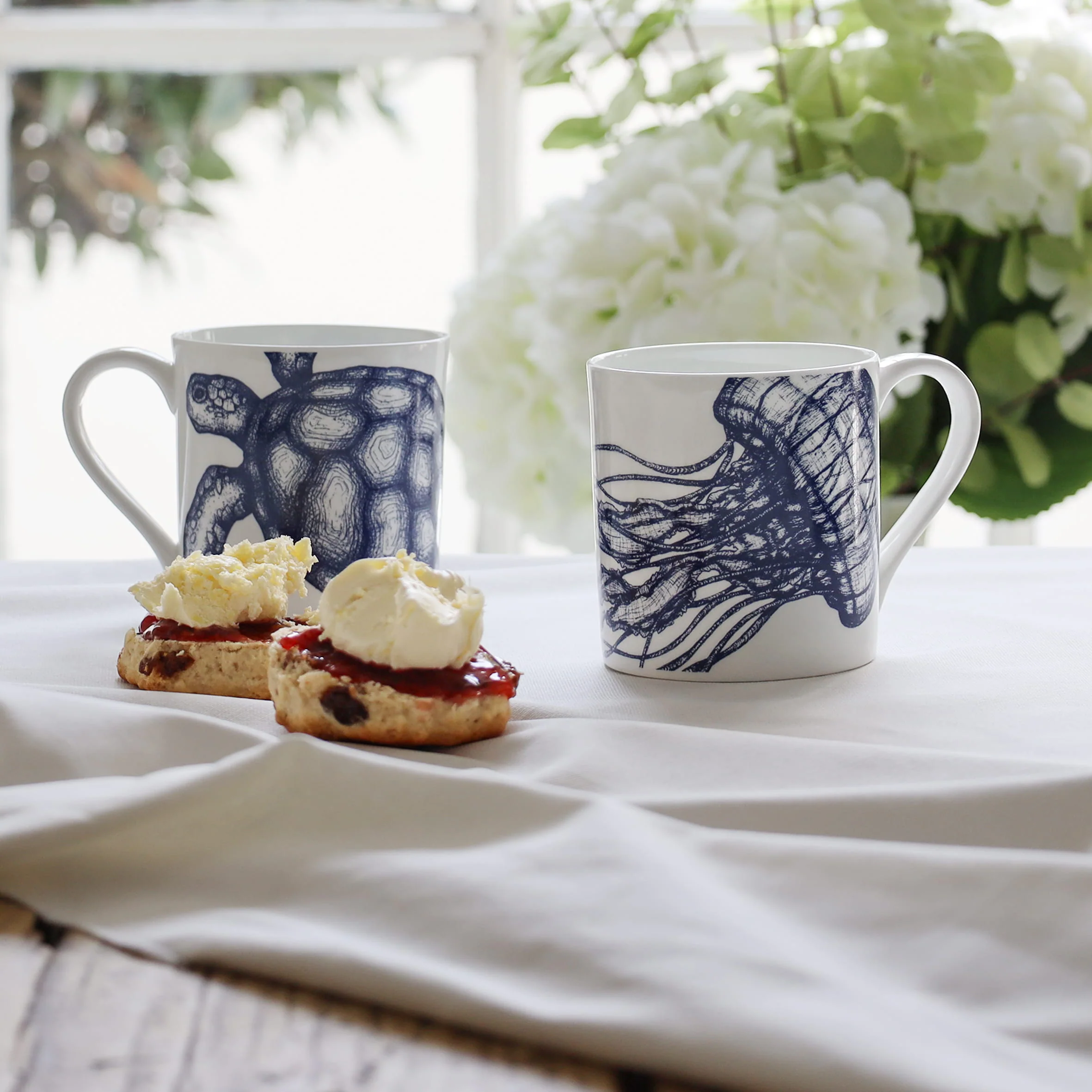 Bone China Jellyfish Mug - Image 5