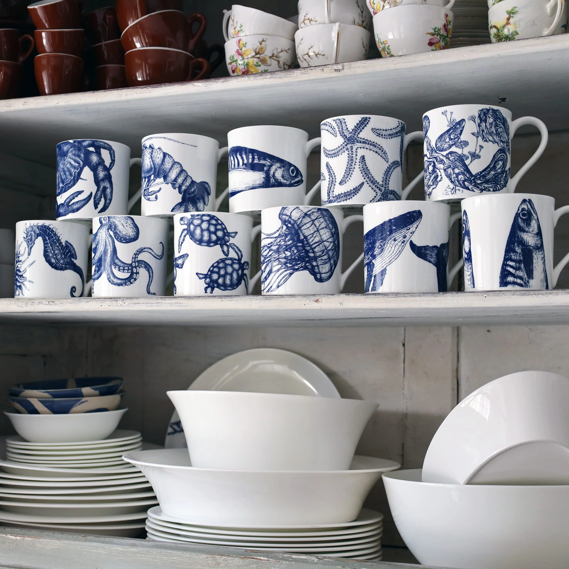 Bone China Lobster Mug - Image 6