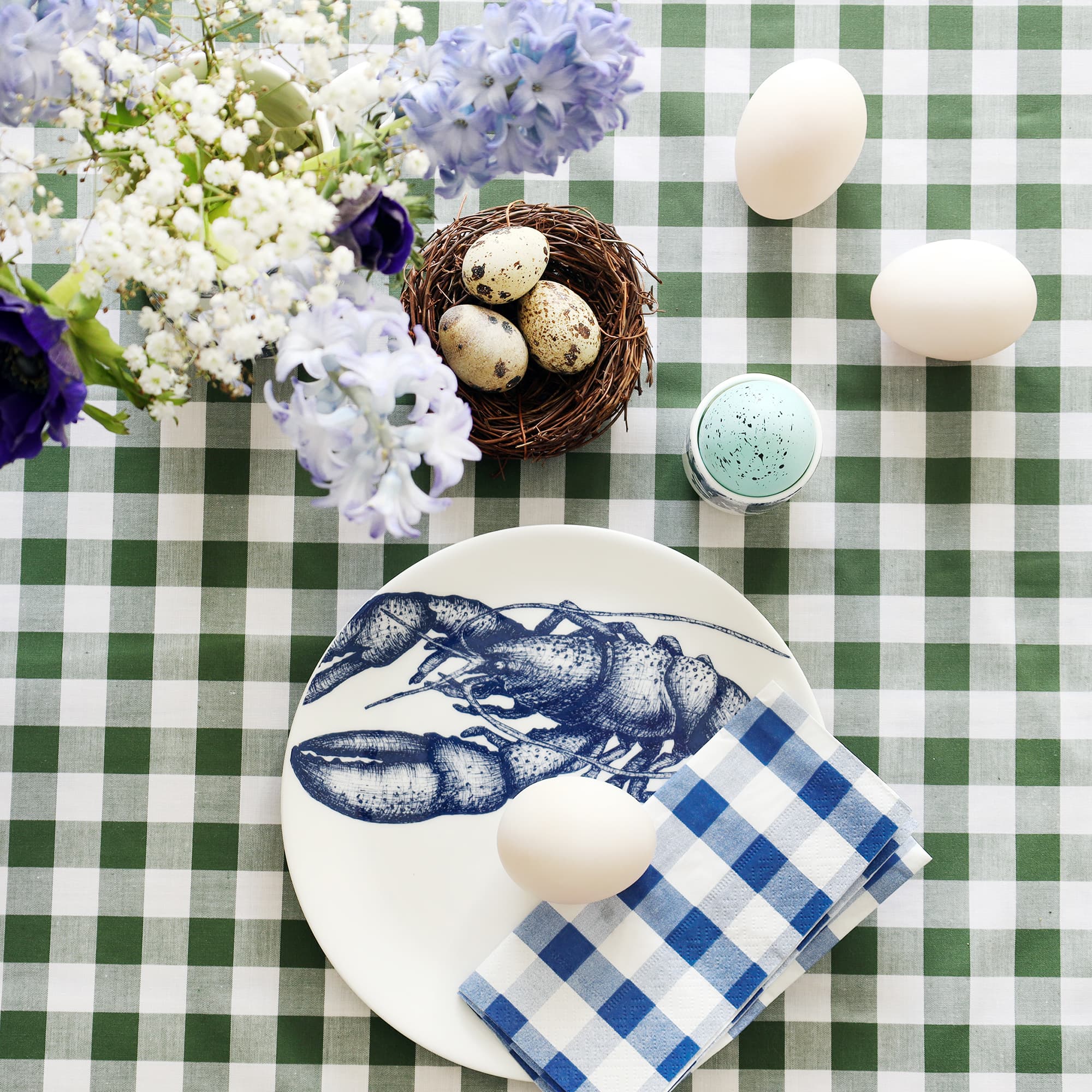 Bone China Lobster Dinner Plate - Image 4