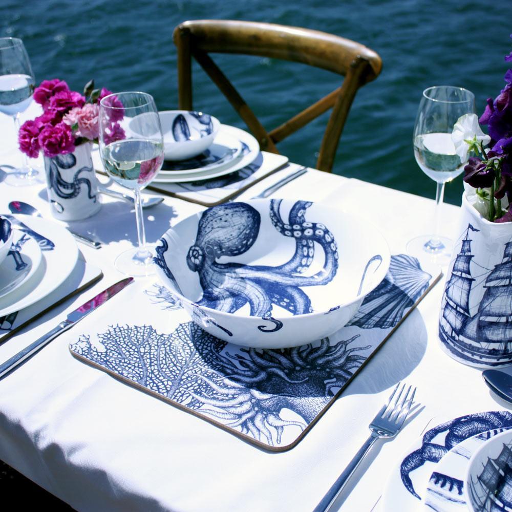 Bone China Octopus Serving Bowl - Image 3